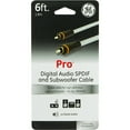 thumbnail image 5 of GE 6 ft. Digital Audio SPDIF and Subwoofer Cable, 33535, 5 of 5