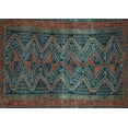 thumbnail image 1 of Ahgly Company Indoor Rectangle Persian Light Blue Traditional Area Rugs, 7' x 10', 1 of 4