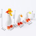 thumbnail image 5 of 1/3PCS Glass Duck Ornaments | Exquisite Detail, Vivid Animal Crafts - Perfect for Home Table Decoration, 5 of 7