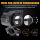 thumbnail image 3 of Par Faros Lupa Led Auxiliar Luz Doble Color Auto Moto 120w, 3 of 8