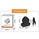 thumbnail image 4 of 26-27 Organizer Bag Drop-proof Cross-body Bag Vlog Aerial Protective Case Accessories for DJI Flip (Black), 4 of 5