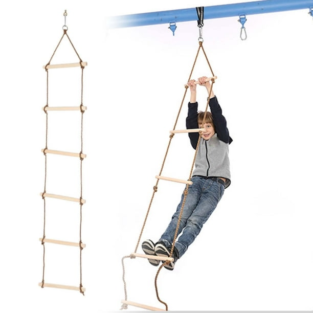 Balançoire d'escalade, corde d'escalade, balançoire à disque avec support  de pied, ensemble pour enfants, pour l'extérieur