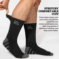 thumbnail image 5 of KOITHOT 12 Pairs Mens Crew Socks Athletic Men Socks Sport Cushioned Breathable Socks for Men Size 10-13, 5 of 7