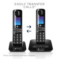thumbnail image 2 of Teléfono inalámbrico Motorola Voice D8713 con 3 auriculares y Bluetooth, 2 of 5