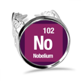 thumbnail image 1 of No nobelium elemento químico Chem Anillo de compromiso de boda de amor ajustable Unbranded  M, 1 of 3