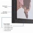 thumbnail image 3 of ArtToFrames 9" x 10" Black Picture Frame, 9x10 inch Black MDF Poster Frame (WOM-4107), 4 Pack, 3 of 8