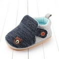 thumbnail image 4 of Zhaomeidaxi Unisex Newborn Baby Cotton Booties Non-Slip Sole for Toddler Boys Girls Infant Winter Warm Fleece Cozy Socks Shoes, 4 of 7