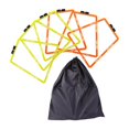 thumbnail image 3 of Almencla 6 Pieces Agility Rings Multipurpose Jumping Ladder for Games Exercise Sports Trapezoid, 3 of 8