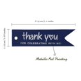 thumbnail image 5 of Inkdotpot Real Silver Foil Thank You For Celebrating With Me Birthday Tags Favor Hang Paper Tags 50 Pieces, 5 of 6