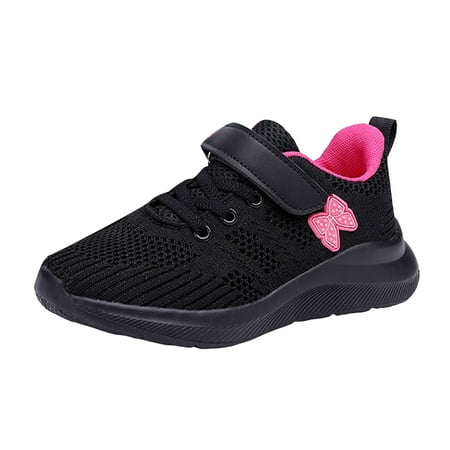 ZHAGHMIN Extra Wide Toddler Shoes Girls Toddler Big Kids Shoes Boys Girls Breathable Sneakers Athletic Running Shoes Toddler Girls Fall Shoes Hot Pink Size39