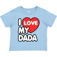 thumbnail image 3 of Inktastic I Love My Dada Boys or Girls Toddler T-Shirt, 3 of 5