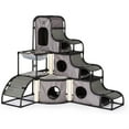 thumbnail image 2 of Prevue Pet Products Catville Tower Cat Activity Center in Gray, 56 inches Tall, 2 of 2