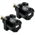 thumbnail image 3 of GELUOXI 2pcs Hydraulic Motor Fit Exmark CCW Lazer Z XS DS Series HGM-18E-8802 80402-C, 3 of 11
