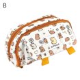 thumbnail image 1 of Capybara Dog Cat Trousse à Crayons Portable en Toile Grande Capacité Pochette de Rangement Multifonctionnelle Cadeau Étudiant B, 1 of 5