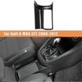 thumbnail image 2 of Carbon Fiber Car Central Control Water Cup Holder Cover Panel Trim For Golf 6 Mk6 2008-2012, 2 of 5