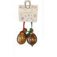 thumbnail image 2 of Disney Parks Chip 'n Dale Glitter Drop Glass Christmas Ornament New with Tag, 2 of 3