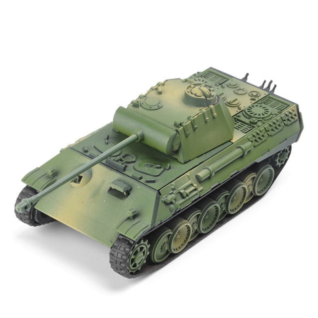 JIAHAOO Collectible Leopard A Armored Vehicle Model, Handcrafted Precision, Ideal for Retro Decor Themes