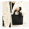 thumbnail image 3 of Capacity Multi-Pocket Handbag Women's Canvas Tote Purses Crossbody Bag Vintage Tote Bags for School, 3 of 9