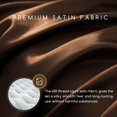 thumbnail image 3 of Satin Bed Sheets Queen Size Sheets Set Silky Bedding Set with es Deep Pocket for Mattress (Queen ), 3 of 8