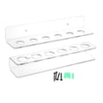 thumbnail image 3 of Almencla Billiard Cue Holder Club Equipment Nonslip Player Pool Cue Rack Wall Mounted 2Pcs Length 30cm, 3 of 8