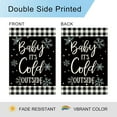 thumbnail image 5 of diyeu Baby It''s Cold Outside Garden Flag Winter Snowflake Garden Flag 12×18 Inch Double Side Buffalo Plaid Check Rustic Farmhouse Yard Flag Christmas Winter Outdoor Decor, 5 of 6