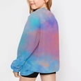 thumbnail image 6 of YunPes Boys Girls Sweatshirts Autumn Regular Children's Tie Dye Print Long Sleeved Comfortable Sweatshirt Toddler Sweatshirt, 6 of 7