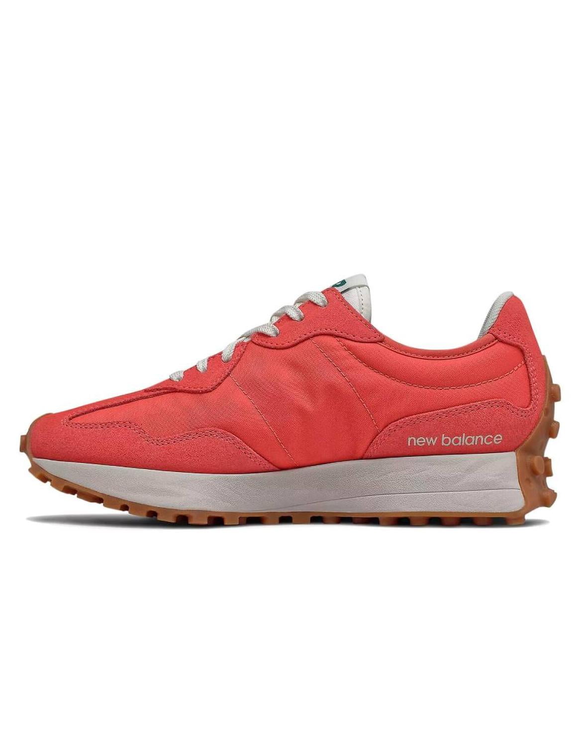 Tenis New Balance 327 Mars Red Mujer Deportivo rojo New