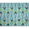 thumbnail image 4 of oneOone Tissu Polyester Lycra Ethnique Ikat Imprimé 1 Yard 56 Pouces de Large, 4 of 4