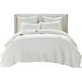 thumbnail image 6 of Greenland Home Textured Fashion Finely Stitched Bedding Set, Monterrey Antique White, 3-Piece King/Cal King, 6 of 8