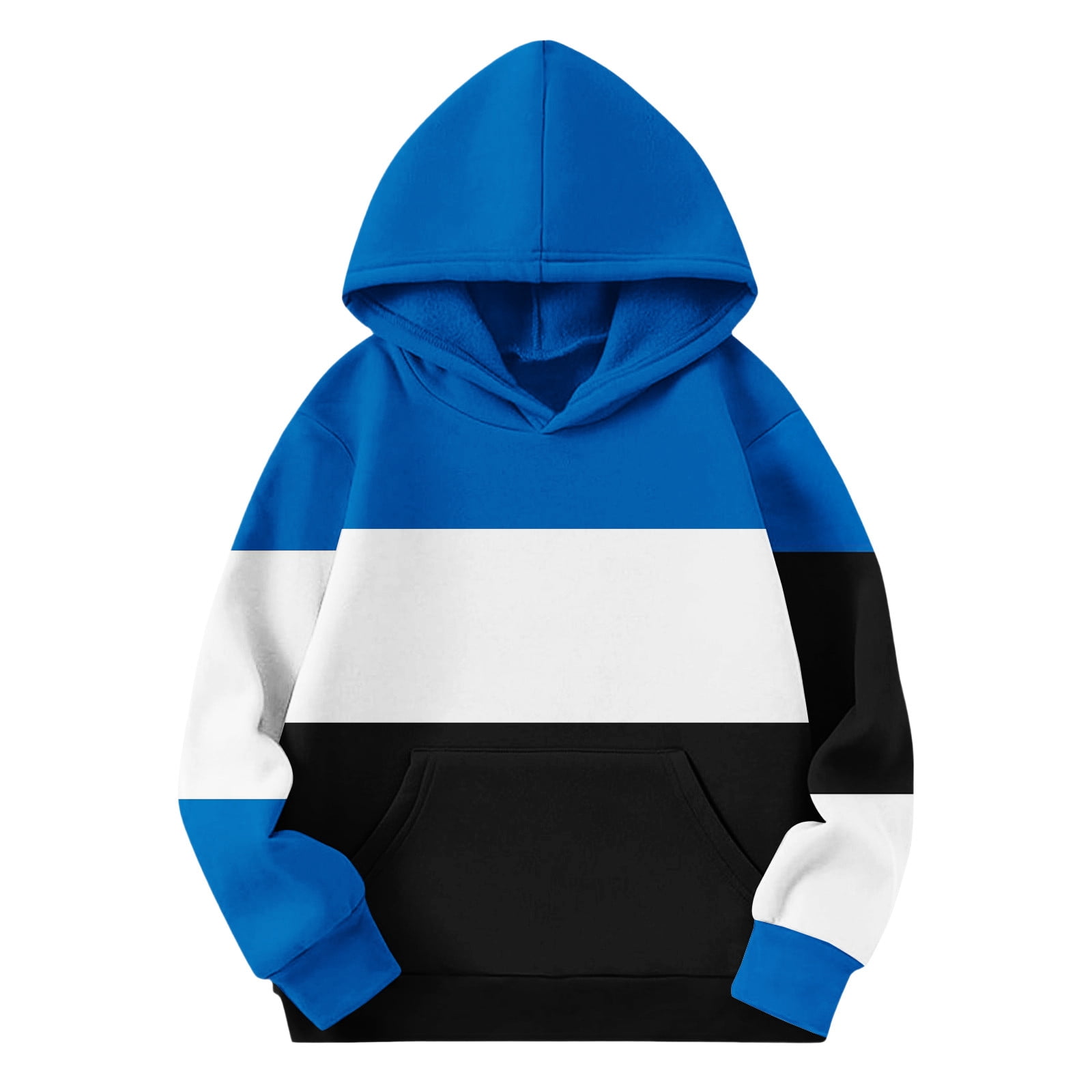 Survêtement Enfant Coton Capuche – Ensemble Sport Jogging Pull + Pantalon – Fille & Garçon – Pull Loisir Chaud