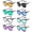 B, variant on Mens Womens Sunglasses LSQii Big Frame Round Retro Adjustable Oversized Sun Polarized Glasses Lightweight Shades Summer UV Protection Unisex