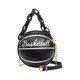 thumbnail image 1 of Bolsos Hombro Baloncesto para Mujer Bolso Mensajero Con Cadena Acrílica (negro), 1 of 9