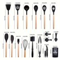 thumbnail image 4 of 45-Pcs Nonstick Cookware Set Heat-Resistant Silicone Handles Kitchen Utensils Baking Pastry Tools Food Grade Cake Tools, 4 of 6