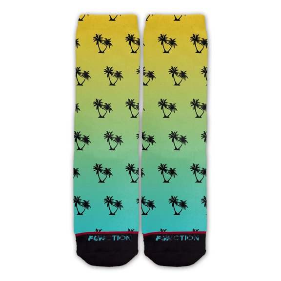 Function - Palm Tree Pattern Sock
