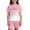 0-Pink&232, variant on Tiijoy Toddler Girls Summer Casual Outfits Gradient Short Sleeve T-Shirt Shorts Set, Sizes 2-3