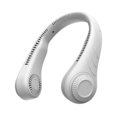thumbnail image 1 of Ventilador de cuello colgante deportivo NQ USB sin hojas blanco, 1 of 3