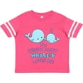 thumbnail image 3 of Inktastic My Great Aunt Whale-y Loves Me Boys or Girls Toddler T-Shirt, 3 of 5