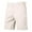 White, variant on Mens Shorts Clothing Under $10 Solid Color Casual Fashion Loose Button Waist Pockets Beach Pants Shorts Pants