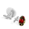 thumbnail image 3 of Apple Stylish Mens Cufflink Set for Formal Attire, Made of Stainless Steel, for Special Occasions, 3 of 6