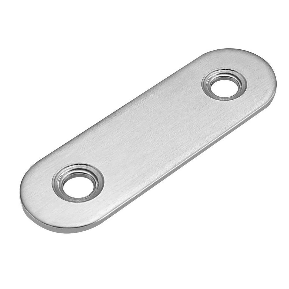 Uxcell Flat Stainless Steel Repair Mending Fixing Plate Brackets