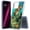 Bass Fishing Outdoors, variant on AquaFlex Designed For T-Mobile REVVL 6 5G Case Transparent Clear