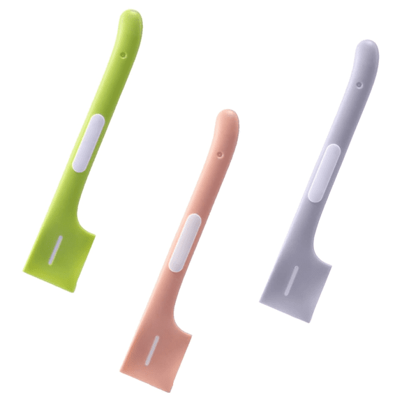 3 Pack Pet Food Can Spoon - Material Scoops for Dogs & Cats, Long Handle Design Safety, Multiple Colors