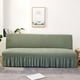 thumbnail image 1 of Nvzi Sofa Cover for sofas Stretch Couch Covers for Living Room Easy Fit Washable Furniture Sofa Protector with Skirt,1 Piece 74.8-82.67inch (Green), 1 of 4