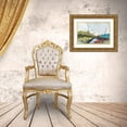 thumbnail image 3 of Weiss, Jan 14x11 Gold Ornate Wood Framed with Double Matting Museum Art Print Titled - To The Sea No. 2, 3 of 4