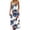 Light Blue, variant on Backless Cami Dresses for Women Sleeveless Spaghetti Strap Back Tie Outfits Crew Neck Gradient Dress Summer Vacation Outfits