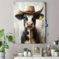 thumbnail image 4 of Qisvanset Framed Canvas Wall Art, 12x16 Inch Funny Cow Whimsical Farm Animal Nursery Decor, 4 of 5