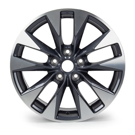 17" x 6.5" Wheel Rim Replacement Aluminum Alloy Rim for 2016-2019 Nissan Sentra 62730