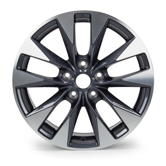 17" x 6.5" Wheel Rim Replacement Aluminum Alloy Rim for 2016-2019 Nissan Sentra 62730