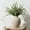 1007-white, variant on Ceramic Decorative Flower Vase 1007-bronze Rustic Farmhouse Boho Home Decor
