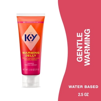 k-y jelly warming personal lubricant K-Y Jelly Warming Personal Lubricant, Stimulating Gel for Sexual Wellness,  Vaginal Moisturizer, 5 fl oz